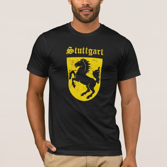 Camiseta Brasão de Stuttgart (Frente)