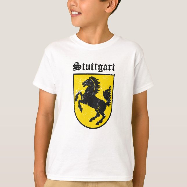 Camiseta Brasão de Stuttgart (Frente)