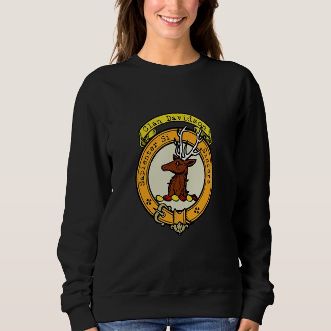 Camiseta Brasão do Clã Davidson Escocês (Frente)