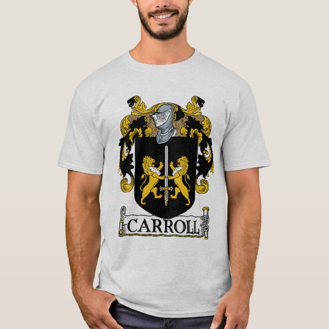 Camiseta Brasão do clã de Carroll (Frente)
