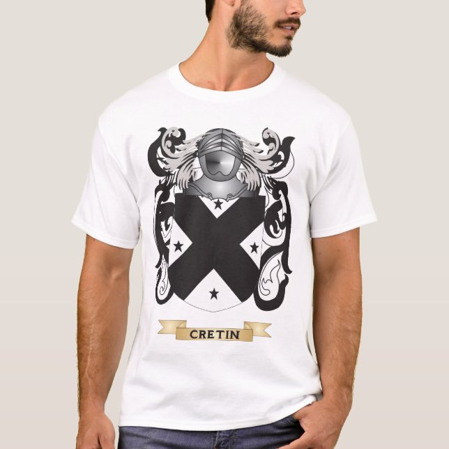 Camiseta Brasão do Cretin (Frente)