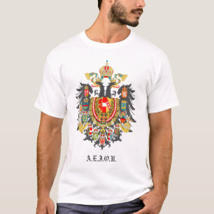 Camiseta Brasão do império de Áustria-Hungria
