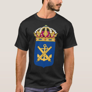 Camiseta Brasão do marinho sueco