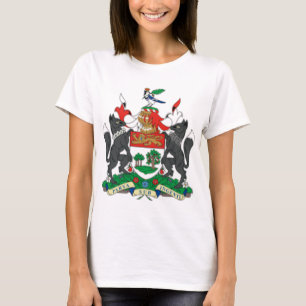 Camiseta Brasão do príncipe Edward Ilha (Canadá)