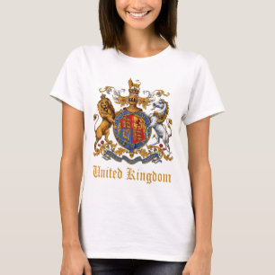 CAMISETA BRASÃO DO REINO UNIDO