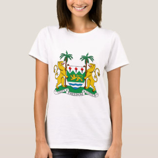 Camiseta Brasão do Sierra Leone