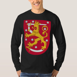 Camiseta Brasão FI de Finlandia