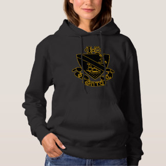 Camiseta Brasão Phi Chi Theta | Dourado e Preto