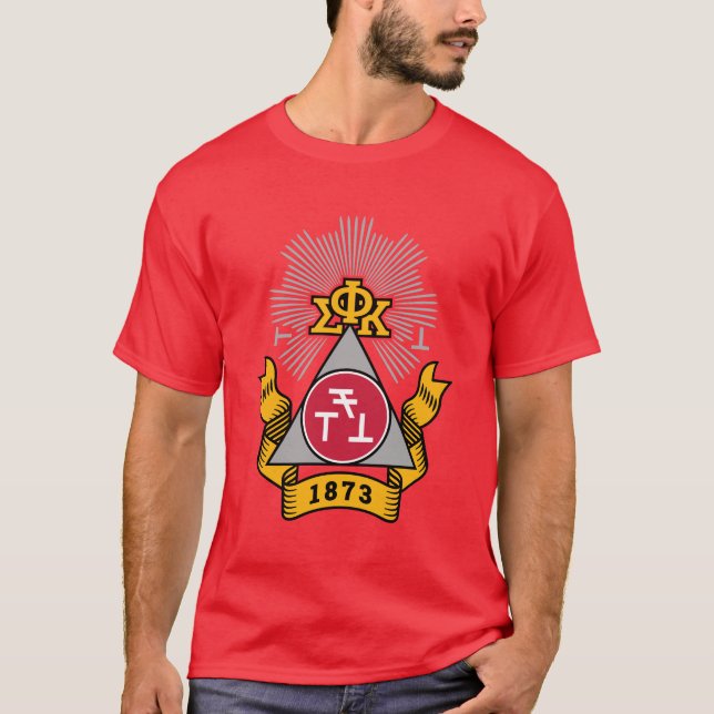 Camiseta Brasão Phi Sigma Kappa (Frente)