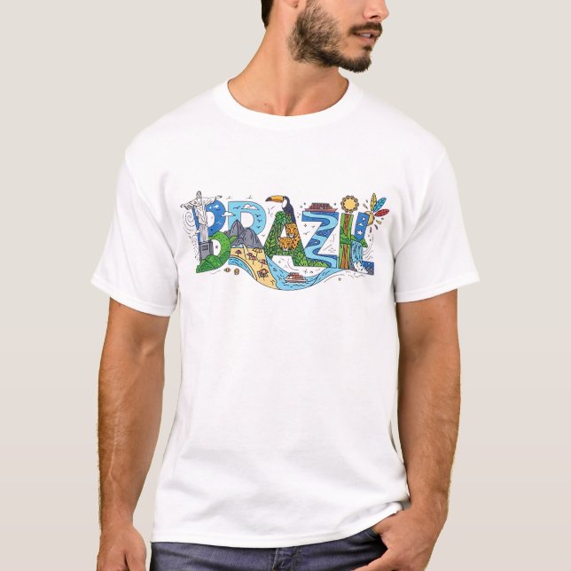 CAMISETA BRASIL (Frente)