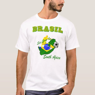 Camiseta Brasil África do Sul qualifica Brasil T