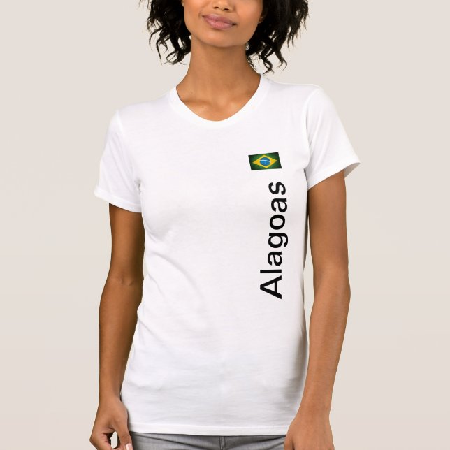 Camiseta Brasil Alagoas (Frente)