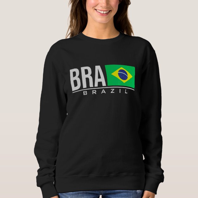 Camiseta Brasil: Bandeira Brasil Código de País Brasileiro  (Frente)