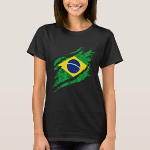Camiseta Brasil: Bandeira Brasileira