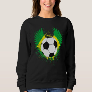 Camiseta Brasil: Bandeira do Futebol das Asas Brasileiras