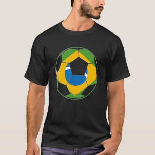 Camiseta Brasil Bandeira do futebol feminino