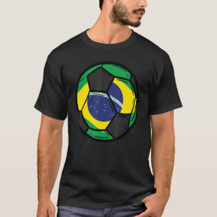 Camiseta Brasil Bandeira Homens Brasileiros Mulheres Crianç