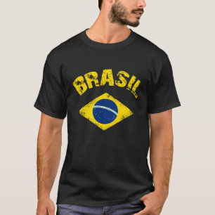 Camiseta Brasil: Bandeira Nacional Patriótica