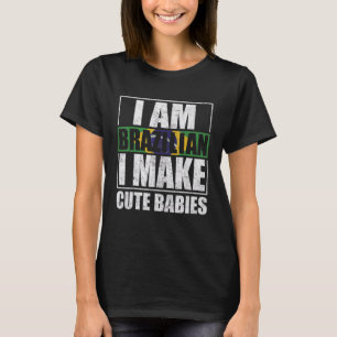 Camiseta Brasil: Bandeira Orgulha Homens e Mulheres Brasile