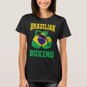 Camiseta Brasil: Boxas Luvas Orgulho Brasil Homens Mulheres