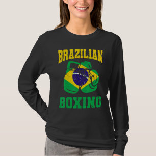 Camiseta Brasil: Boxas Luvas Orgulho Brasil Homens Mulheres