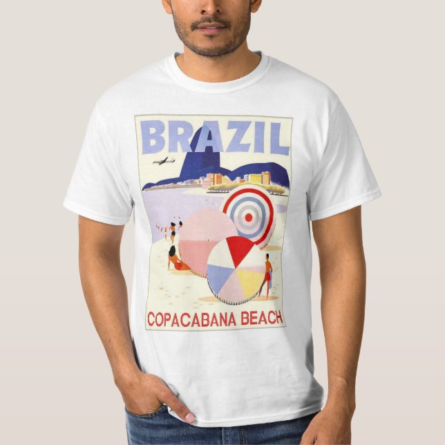 CAMISETA BRASIL COPACABANA (Frente)
