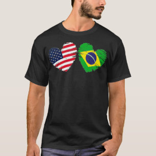 Camiseta Brasil Dia de os namorados de Sinalizador Brasil d