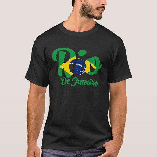 Camiseta Brasil do Rio de Janeiro (Frente)