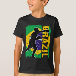Camiseta Brasil: Equipe de in-a-box Bandeira Luvas de in-a-