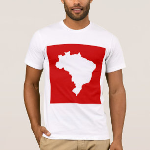 Camiseta Brasil Festivo Vermelho Carnaval em Emporio Moffa