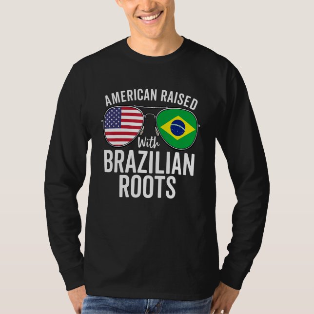Camiseta Brasil Fl - Raízes Brasileiras (Frente)