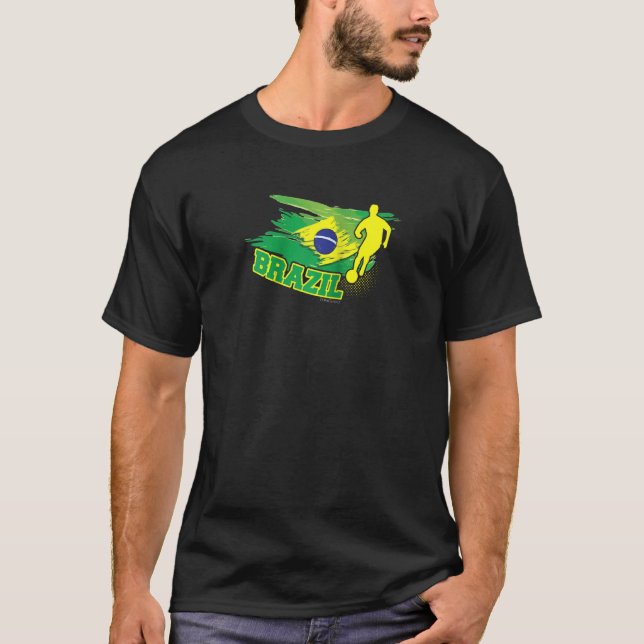 Camiseta Brasil: Futebol Brasil Equipe Nacional Pla (Frente)