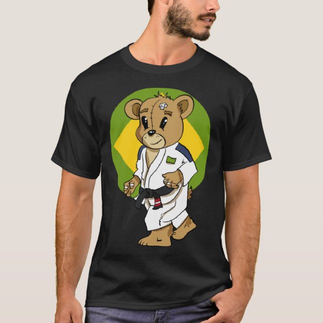 Camiseta Brasil: Jiu Jitsu BJJ MMA (Frente)