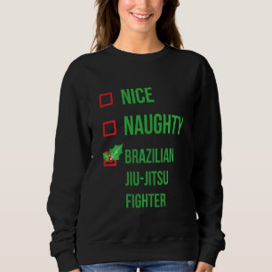 Camiseta Brasil: Jiu Jitsu Combatendo Funny Pajama Natal