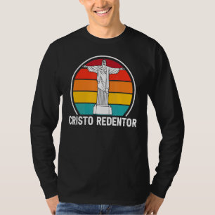 Camiseta Brasil Redentor Estátua Do Rio De Janeiro Do Ch