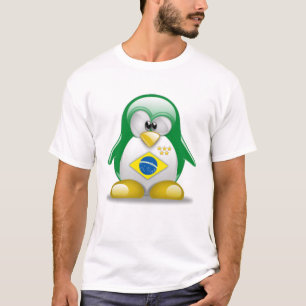 Camiseta Brasil Tux