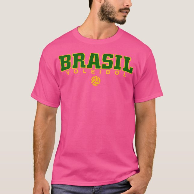 Camiseta Brasil: Voleibol (Frente)