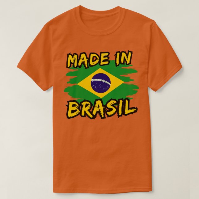 Camiseta Brasileiro 2 (Frente do Design)