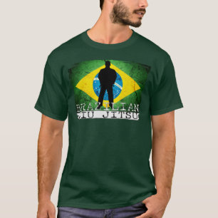 Camiseta Brasileiro Jiu Jitsu de BJJ - ícone brasileiro T