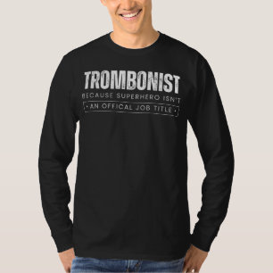 Camiseta Brass Harmony Jest: Trombonista - Porque Super Her