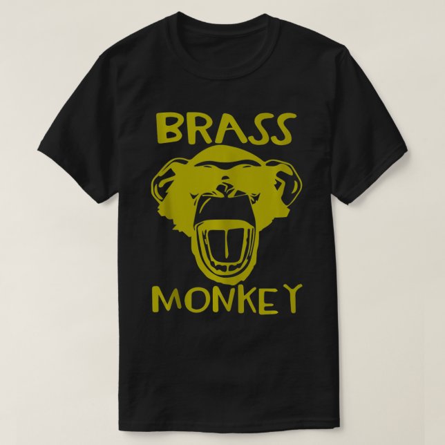 Camiseta Brass Monkey  Funky Monkey  (Frente do Design)