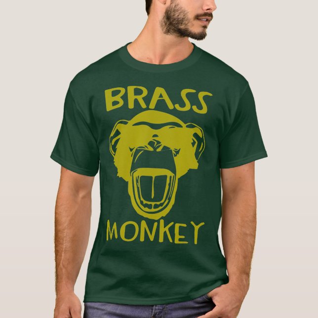 Camiseta Brass Monkey - Música Engraçada (Frente)