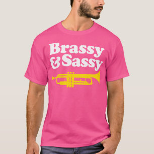 Camiseta Brassy E Trompete Sassy