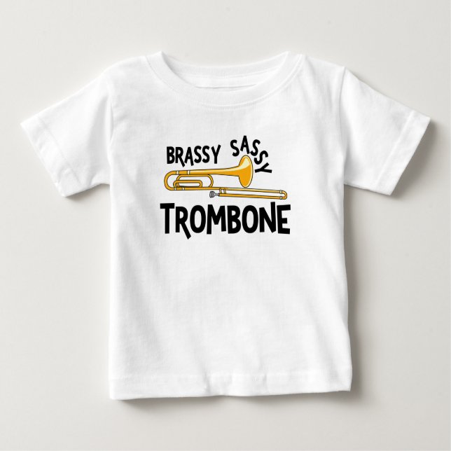 Camiseta Brassy Sassy Trombone (Frente)