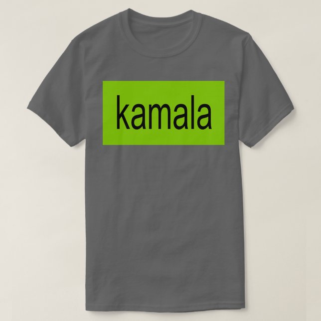 Camiseta Brat Kamala (Frente do Design)