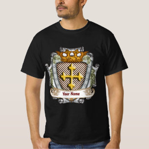 Camiseta Brave Brasão de Família Sobrenome