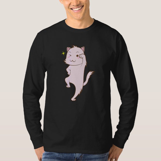 Camiseta Brave Cat (Frente)