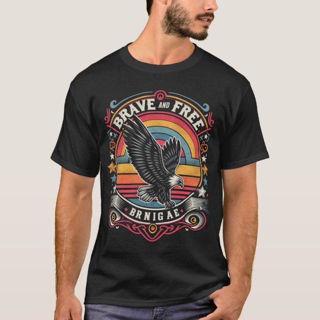 Camiseta Brave e Livre (Frente)