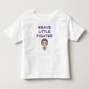 Camiseta Brave Little Warrior Boy Judoka Judo Fighter