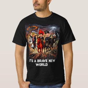 Camiseta Brave New World Quatro Cavaleiros